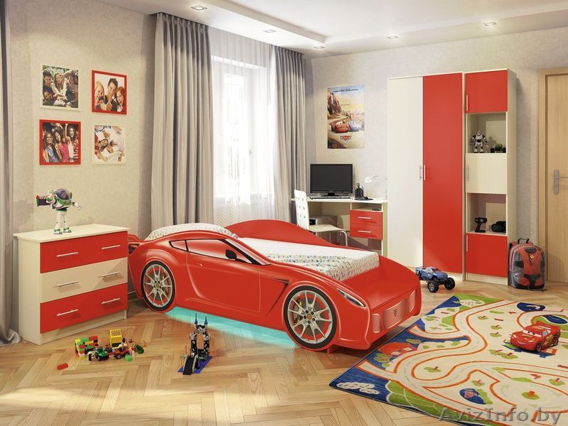 Детская кровать-машина - Изображение #1, Объявление #1351669