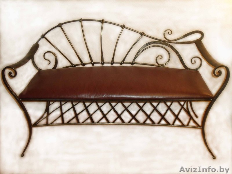Кованая скамейка - Изображение #1, Объявление #7575