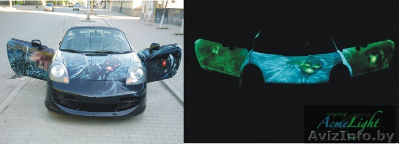 Светящиеся в темноте краски для различных поверхностей - Изображение #1, Объявление #13227