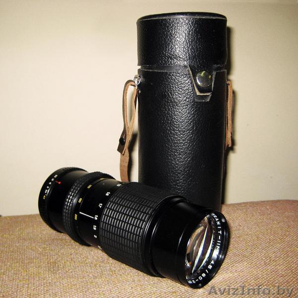 Фото объектив  Гранит-11 М 4,5/80-200 МС с увеличением. К фотоаппарату ЗЕ - Изображение #1, Объявление #11582