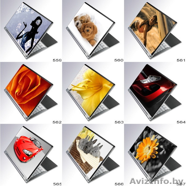 Виниловые наклейки на ноутбук - Изображение #1, Объявление #21356