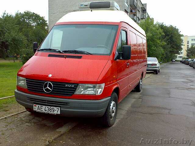 Грузоперевозки по РБ, РФ и Минску, мерс  312 спринтер, изотерма, холодил., сан.п - Изображение #1, Объявление #30022