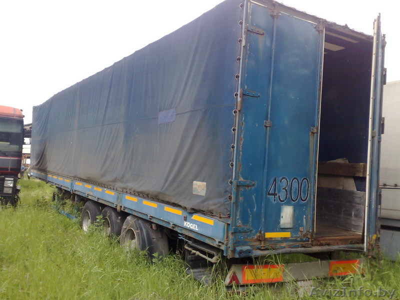 Полуприцеп бортовой тентовый "Кегель" 1997 г.в. - Изображение #1, Объявление #35800