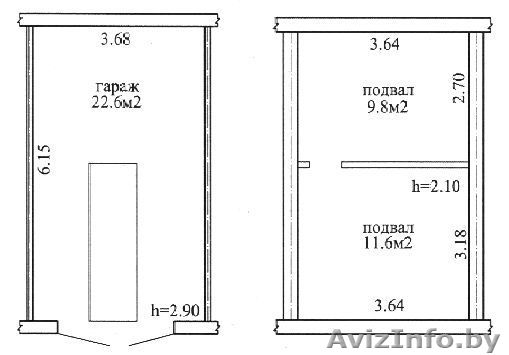 Гараж 6,15 х 3,68 - 9400 USD - Изображение #1, Объявление #50708