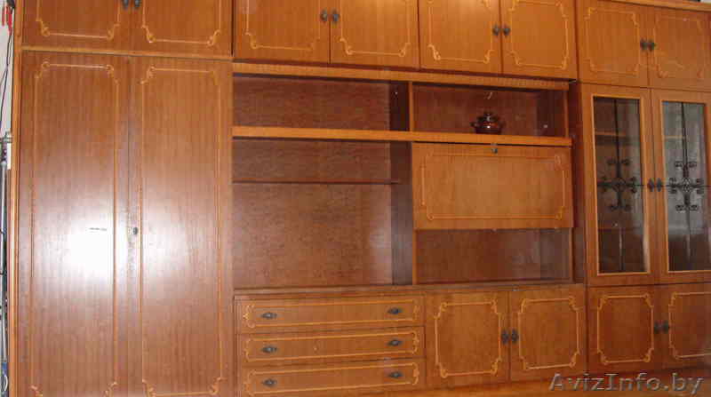 Стенка б у 4-хблочная массив  - Изображение #1, Объявление #54918