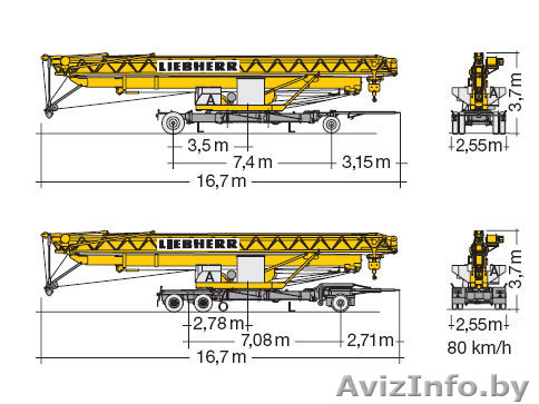ИООО "Центробетон" имеет возможность реализовать башенные краны LIEBHERR 32TT (2 - Изображение #1, Объявление #67678