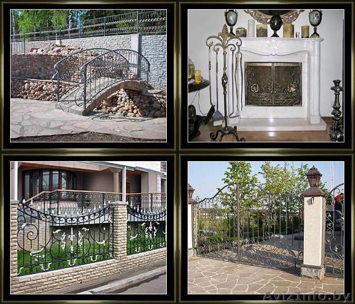 Кованны изделия. Ворота,ограды,лестницы,оконные и болконные ограды, мангалы ит.д - Изображение #1, Объявление #64929
