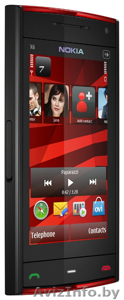  Продам Nokia X6 (Новинка).Новый. Гарантия   ЧЕХОЛ!!! - Изображение #1, Объявление #69892