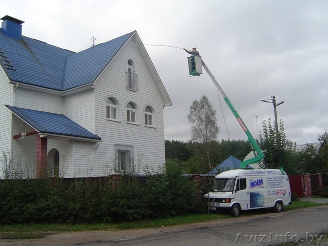 Мойка- очистка фасадов, крыш, окон, витрин    - Изображение #1, Объявление #78581