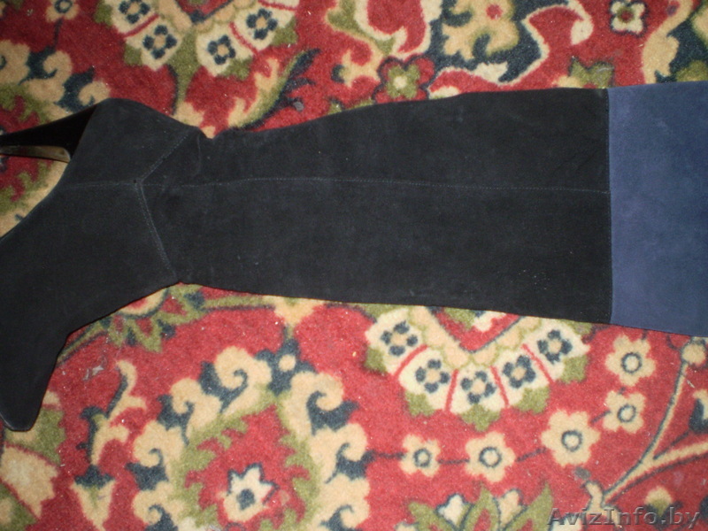 ботфорты замшевые - Изображение #1, Объявление #98064