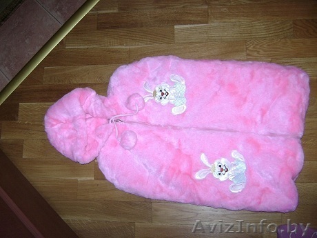 теплый меховай конверт для новорожденного - Изображение #1, Объявление #110269
