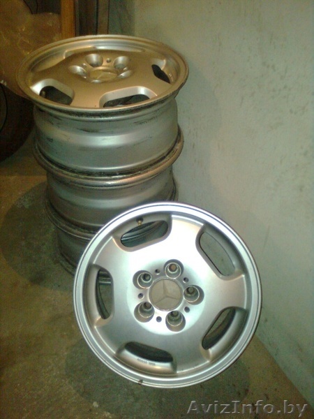 Литые диски б/у R15 к Мерсу - Изображение #1, Объявление #117969