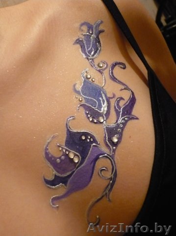 body art свадебный боди арт - Изображение #1, Объявление #102901