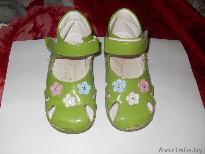 зеленые сандалики - Изображение #1, Объявление #122123