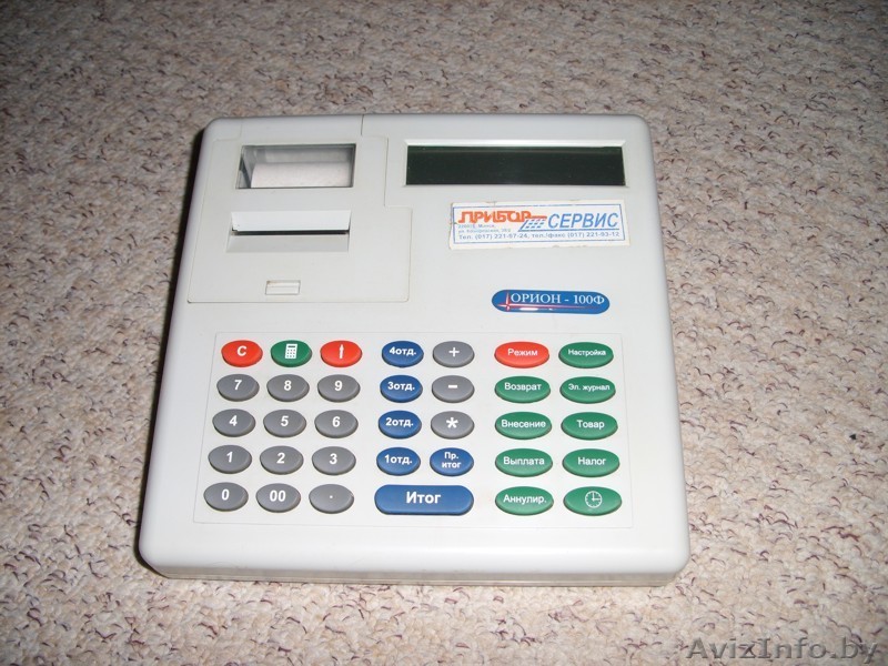 Продам кассовый аппарат ОРИОН 100Ф - Изображение #1, Объявление #120317