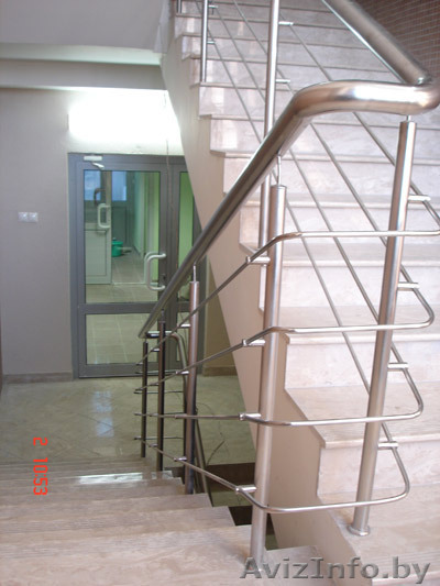 Производство, поставка и монтаж ЛЕСТНИЧНЫХ ОГРАЖДЕНИЙ из НЕРЖАВЕЮЩЕЙ СТАЛИ - Изображение #1, Объявление #148588