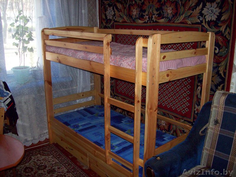 кровать 2х ярусная детская - Изображение #1, Объявление #164699