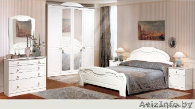 Продажа спальня \"Александрина\" белого цвета новая - Изображение #1, Объявление #177873
