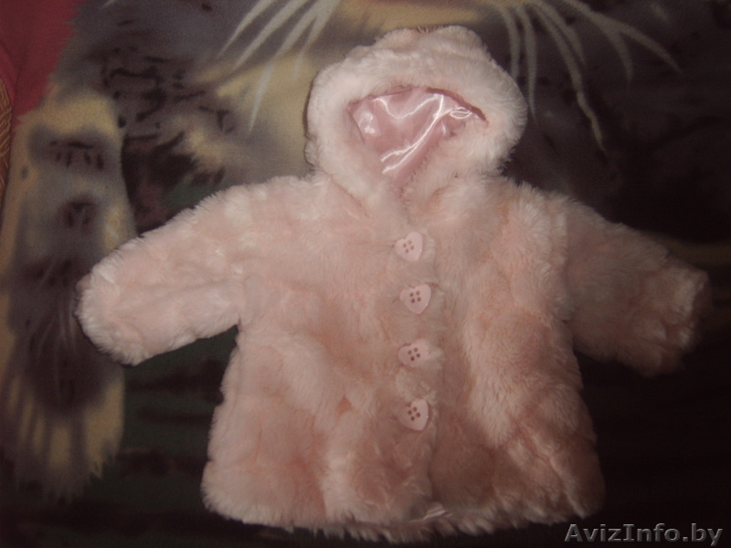 Розовая шубка для девочки - Изображение #1, Объявление #170481