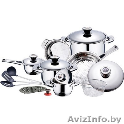  Комплект посуды HOFFMAYER НОВЫЙ! 19 предметов!- 150$ - Изображение #1, Объявление #172543