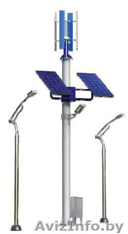 Солнечно-ветровые уличные фонари - Изображение #1, Объявление #193772