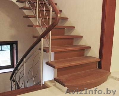 Ограждение лестниц элит класса из нержавеющей стали - Изображение #1, Объявление #197209