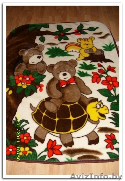 Продам пледик детский, оч.красивый, немного б/у - Изображение #1, Объявление #205146