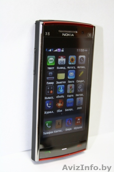 Nokia х6 китайский Wi-Fi (WG6) 2sim за 99$ *новый*подарок* - Изображение #1, Объявление #237881