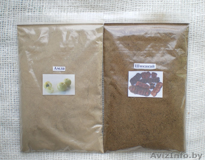 Комплект растительного порошка из Шикакай и Амлы - Изображение #1, Объявление #239018