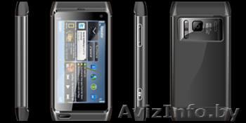 Nokia N8, новый, большой сенсорный экран 3"8 +чехол всего 98$ - Изображение #1, Объявление #236718