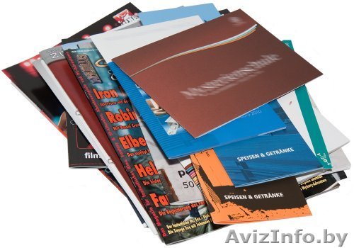 Печать листовок, печать журналов, печать буклетов, печать каталогов. - Изображение #1, Объявление #281692