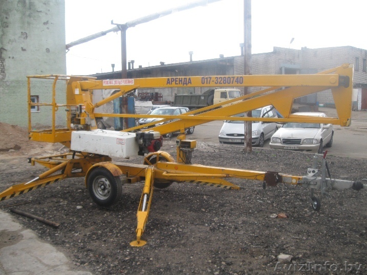 Предлагаем в аренду автовышку на базе прицепа NIFTYLIFT N 120 HPE  - Изображение #1, Объявление #292047
