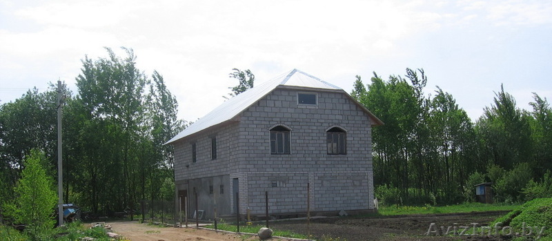 Коттедж-дача 2км от МКАД (ждановичи), общая площадь дома 405м2, газ и свет, сад  - Изображение #1, Объявление #297336