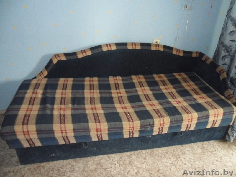 тахта б/у синего цвета - Изображение #1, Объявление #294244