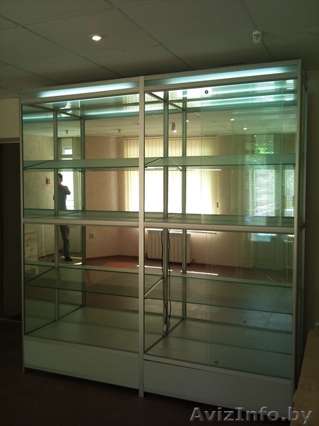 Витрина стеклянная с подсветкой бу - Изображение #1, Объявление #308697