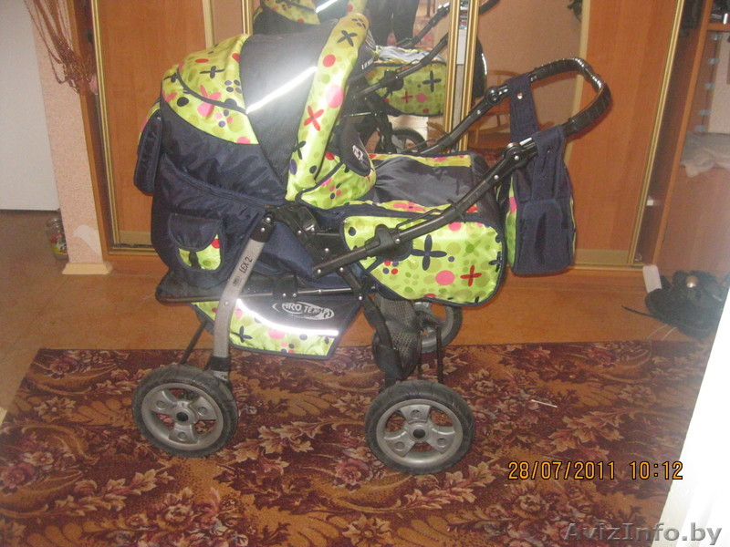 Коляска джип-трансформер + матрасик  - Изображение #1, Объявление #335715