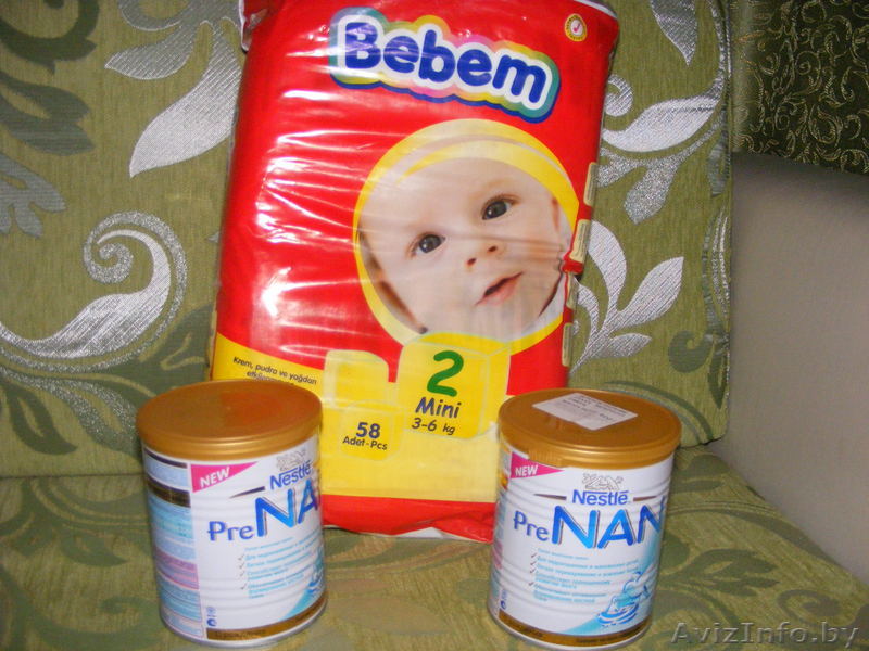 Молочная смесь ПРЕНАН Памперсы - Изображение #1, Объявление #341737