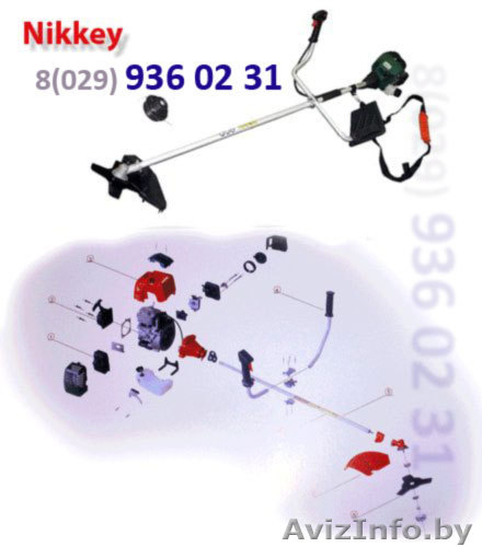 NIKKEY NK 3500 (3,5 кВт) Бензиновый триммер газонокосилка (Бензокоса) - Изображение #1, Объявление #354856