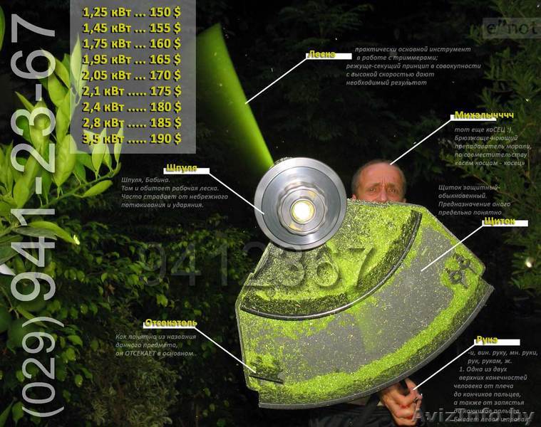 Триммер бензиновый ручной. Мото коса,Кусторез.Гарантия \\\\ Доставка \\\\ Консультация - Изображение #1, Объявление #340169