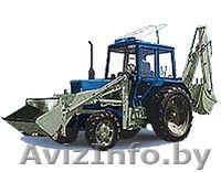 аренда колесного экскаватора-погрузчика с экипажем - Изображение #1, Объявление #346310