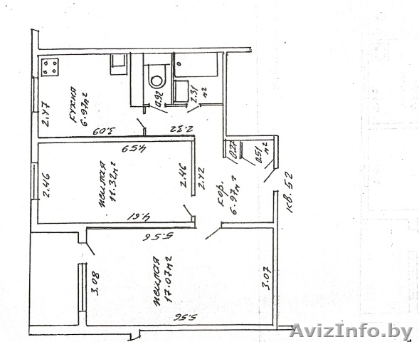 Квартира 2-х кмн. - Изображение #1, Объявление #420361