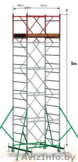 Аренда строительной вышки-тура - Изображение #1, Объявление #407498