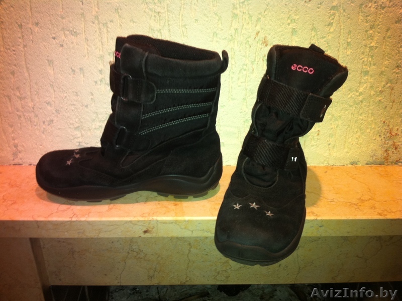 Зимние сапожки ECCO р.34 - Изображение #1, Объявление #428621