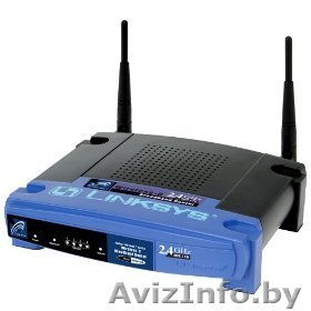 Linksys Беспроводная точка доступа, маршрутизатор, 4-х порт. коммутатор BEFW11S4 - Изображение #1, Объявление #447069