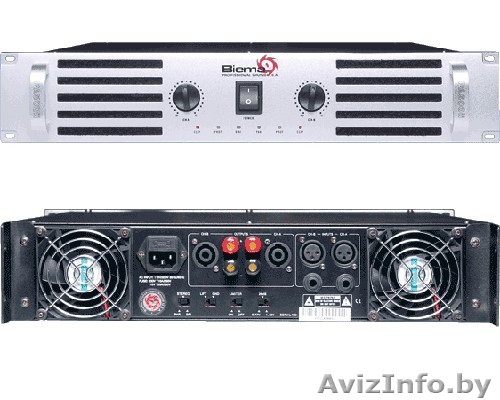 Усилитель Biema PA500 2 по 500Вт при 8 Ом, 2 по 650Вт при 4Ом - Изображение #1, Объявление #432033