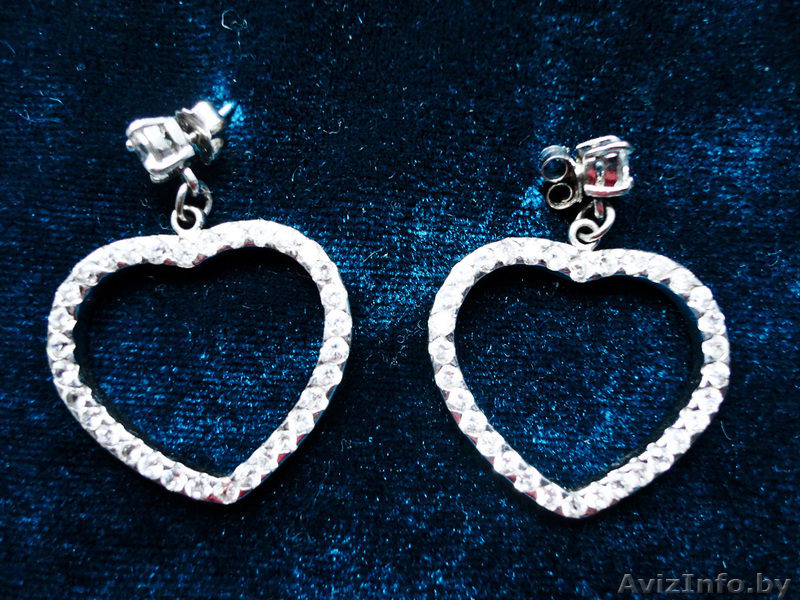 Продам красивые серебрянные серьги - Изображение #1, Объявление #467705