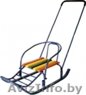 Санки детские «Вел-4» с ручкой и подножкой - Изображение #1, Объявление #468211