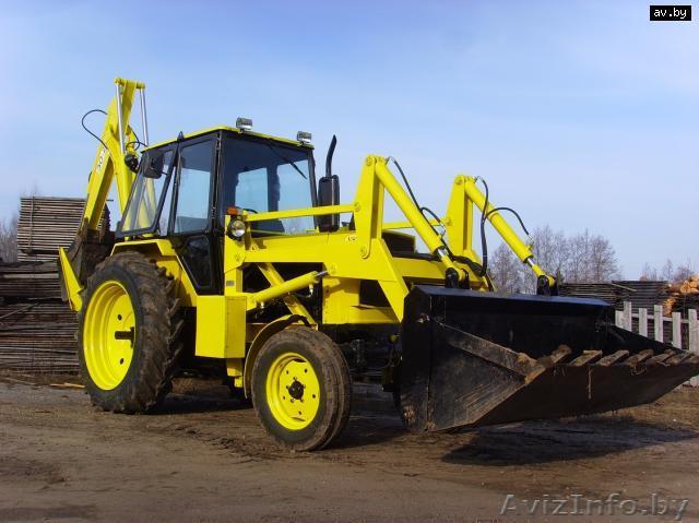 Земляные работы экскаватор-погрузчик колесный с экипажем . - Изображение #1, Объявление #518249