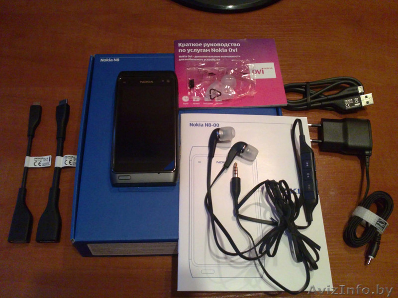 ✔ Nokia N8 ☜(Dark✪Grey)☞ [Made in Finland] - Изображение #1, Объявление #580434