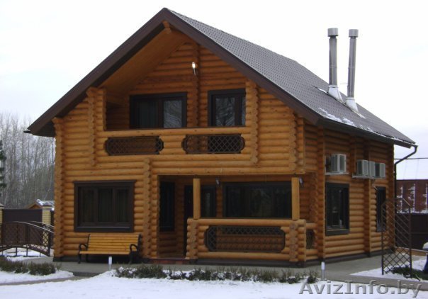 Изготовление, установка, кровля деревянных срубов бань, домов любой сложности - Изображение #1, Объявление #568631